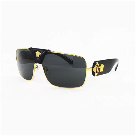 replica gold versace sunglasses|authentic Versace men's sunglasses.